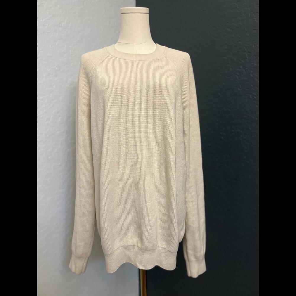 ZARA Cozy Cream Knit Sweater - Perfect for Layering
